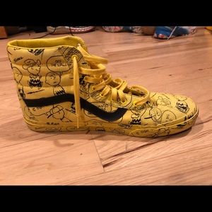 Vanz high top Charlie Brown
